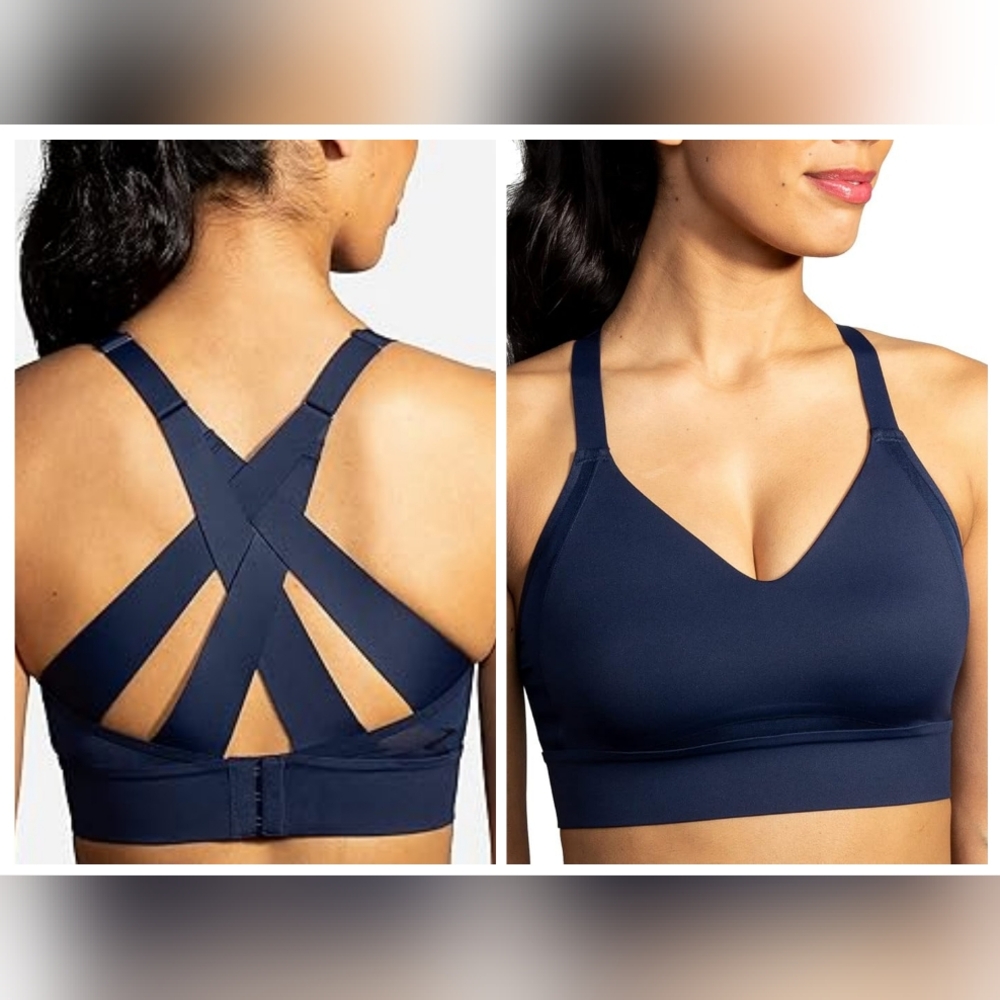 Brooks women's drive interlace run sports bra size 32C